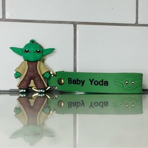 Baby Yoda Keychain with Bell